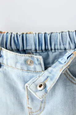 Niños ZARA 1½ - 6 Años·Jeans / Denim|1½ - 6 Años·Faldas / Bermudas<BERMUDA DENIM GRAFFITI MINNIE MOUSE © DISNEY