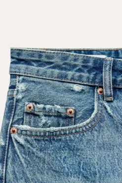 Sale BERMUDA DENIM TRF BOYFRIEND TIRO MEDIO Mujer Faldas / Shorts