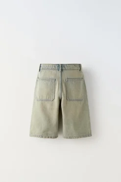 Niños ZARA 6 - 14 Años·Jeans<BERMUDA DENIM WIDE FIT