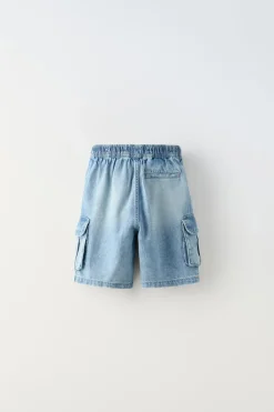 Niños ZARA 6 - 14 Años·Jeans<BERMUDA DENIM WORKER