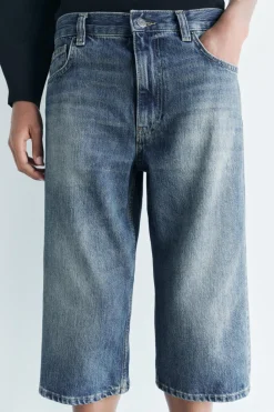 Clearance BERMUDA DENIM ZW COLLECTION TIRO BAJO Mujer Faldas / Shorts