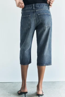 Clearance BERMUDA DENIM ZW COLLECTION TIRO BAJO Mujer Faldas / Shorts