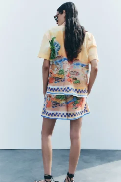 Hot BERMUDA ESTAMPADA ZW COLLECTION Mujer Faldas / Shorts