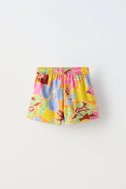 Niños ZARA 6 - 14 Años·Faldas / Bermudas|6 - 14 Años·Total Look<BERMUDA ESTAMPADO