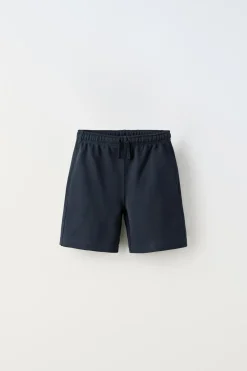 Niños ZARA 6 - 14 Años·Pantalones|6 - 14 Años·Deporte / Chándal<BERMUDA FELPA LISA