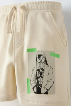 Niños ZARA 6 - 14 Años·Pantalones<BERMUDA FELPA SPIDER-MAN © MARVEL