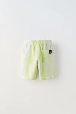 Niños ZARA 6 - 14 Años·Pantalones<BERMUDA FELPA TIE DYE