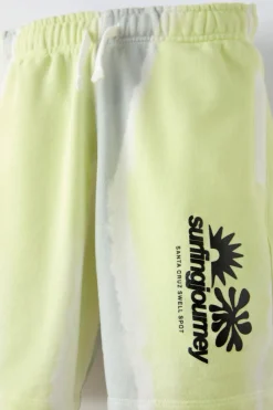 Niños ZARA 6 - 14 Años·Pantalones<BERMUDA FELPA TIE DYE