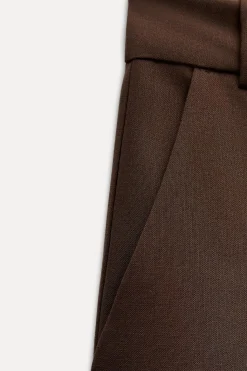 New BERMUDA FLUIDA TIRO ALTO Mujer Faldas / Shorts