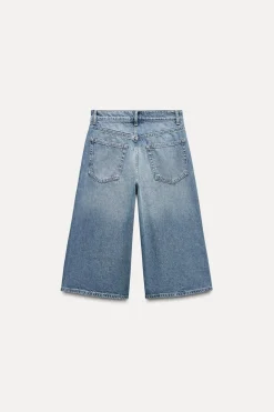 Discount BERMUDA JORTS DENIM TRF BAGGY TIRO MEDIO Mujer Faldas / Shorts