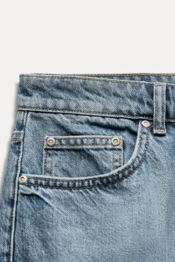 Discount BERMUDA JORTS DENIM TRF BAGGY TIRO MEDIO Mujer Faldas / Shorts