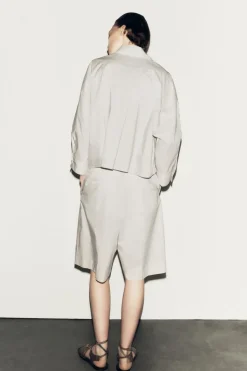 Online BERMUDA LARGA POPELÍN LIMITED EDITION Mujer Faldas / Shorts