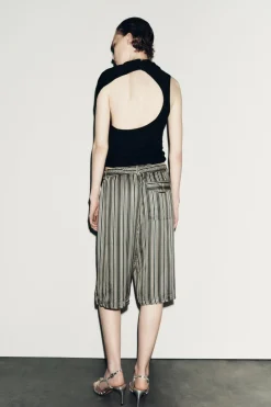 Discount BERMUDA LARGA RAYAS LIMITED EDITION Mujer Faldas / Shorts