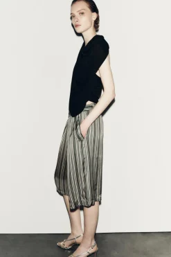 Discount BERMUDA LARGA RAYAS LIMITED EDITION Mujer Faldas / Shorts