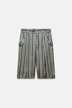 Discount BERMUDA LARGA RAYAS LIMITED EDITION Mujer Faldas / Shorts