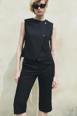 Discount BERMUDA LARGA RECTA ZW COLLECTION Mujer Faldas / Shorts