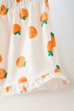 Niños ZARA 6 - 18 Meses·Conjuntos|6 - 18 Meses·Braguitas / Bermudas<BERMUDA MANDARINAS