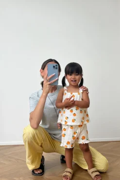 Niños ZARA 6 - 18 Meses·Conjuntos|6 - 18 Meses·Braguitas / Bermudas<BERMUDA MANDARINAS