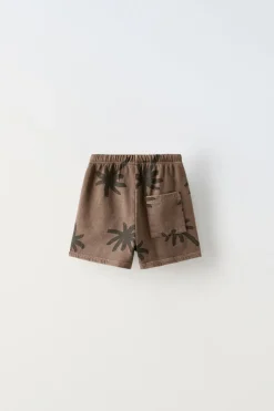 Niños ZARA 1½ - 6 Años·Faldas / Bermudas|1½ - 6 Años·Pantalones / Leggings<BERMUDA PALMERAS