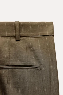 Best BERMUDA PINZAS CON LANA ZW COLLECTION Mujer Faldas / Shorts