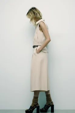 Sale BERMUDA PLIEGUES Mujer Faldas / Shorts