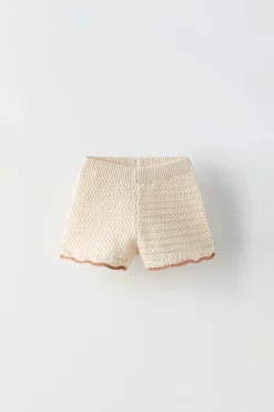 Niños ZARA 1½ - 6 Años·Punto|1½ - 6 Años·Faldas / Bermudas<BERMUDA PUNTO