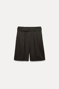 Best BERMUDA RAYA DIPLOMÁTICA ZW COLLECTION Mujer Faldas / Shorts