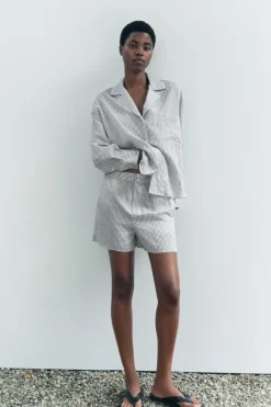 Outlet BERMUDA RAYAS ZW COLLECTION Mujer Faldas / Shorts