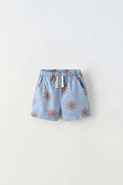 Niños ZARA 1½ - 6 Años·Faldas / Bermudas|1½ - 6 Años·Pantalones / Leggings<BERMUDA SOLES