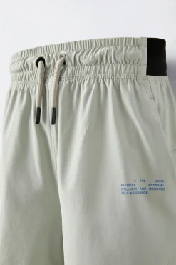 Niños ZARA 6 - 14 Años·Pantalones<BERMUDA SPORTY TÉCNICA