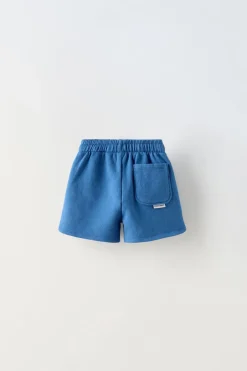 Niños ZARA 1½ - 6 Años·Faldas / Bermudas|1½ - 6 Años·Chándal<BERMUDA TEXTO BORDADO