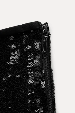 Best BERMUDA TIRO ALTO LENTEJUELAS Mujer Faldas / Shorts