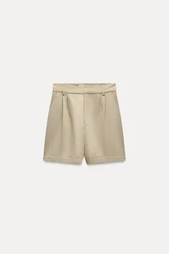 Best BERMUDA TIRO ALTO PLIEGUES Mujer Faldas / Shorts