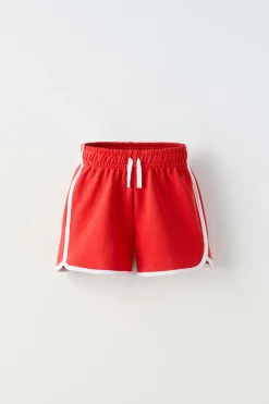 Niños ZARA 6 - 14 Años·Pantalones<BERMUDA VIVOS CONTRASTE