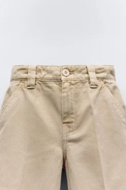 Niños ZARA 6 - 14 Años·Pantalones<BERMUDA WIDE LEG