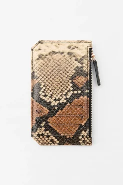 Outlet BILLETERA PIEL ESTAMPADO ANIMAL Mujer Accesorios / Bisuteria