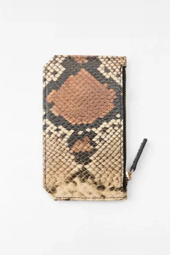 Outlet BILLETERA PIEL ESTAMPADO ANIMAL Mujer Accesorios / Bisuteria