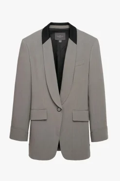 Discount BLAZER COMBINADA CON LANA X STEFANO PILATI Mujer Blazers / Chalecos