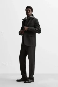 Hot BLAZER 100% LANA Hombre Blazers