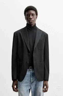 Clearance BLAZER 100% LANA Hombre Blazers