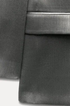 Sale BLAZER BRILLO EFECTO ARRUGADO Mujer Blazers / Chalecos