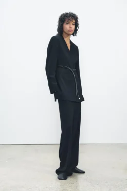 Clearance BLAZER CINTURÓN ZW COLLECTION Mujer Blazers / Chalecos