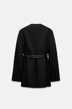 Clearance BLAZER CINTURÓN ZW COLLECTION Mujer Blazers / Chalecos