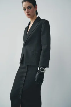 Best BLAZER CON LANA ZW COLLECTION Mujer Blazers / Chalecos