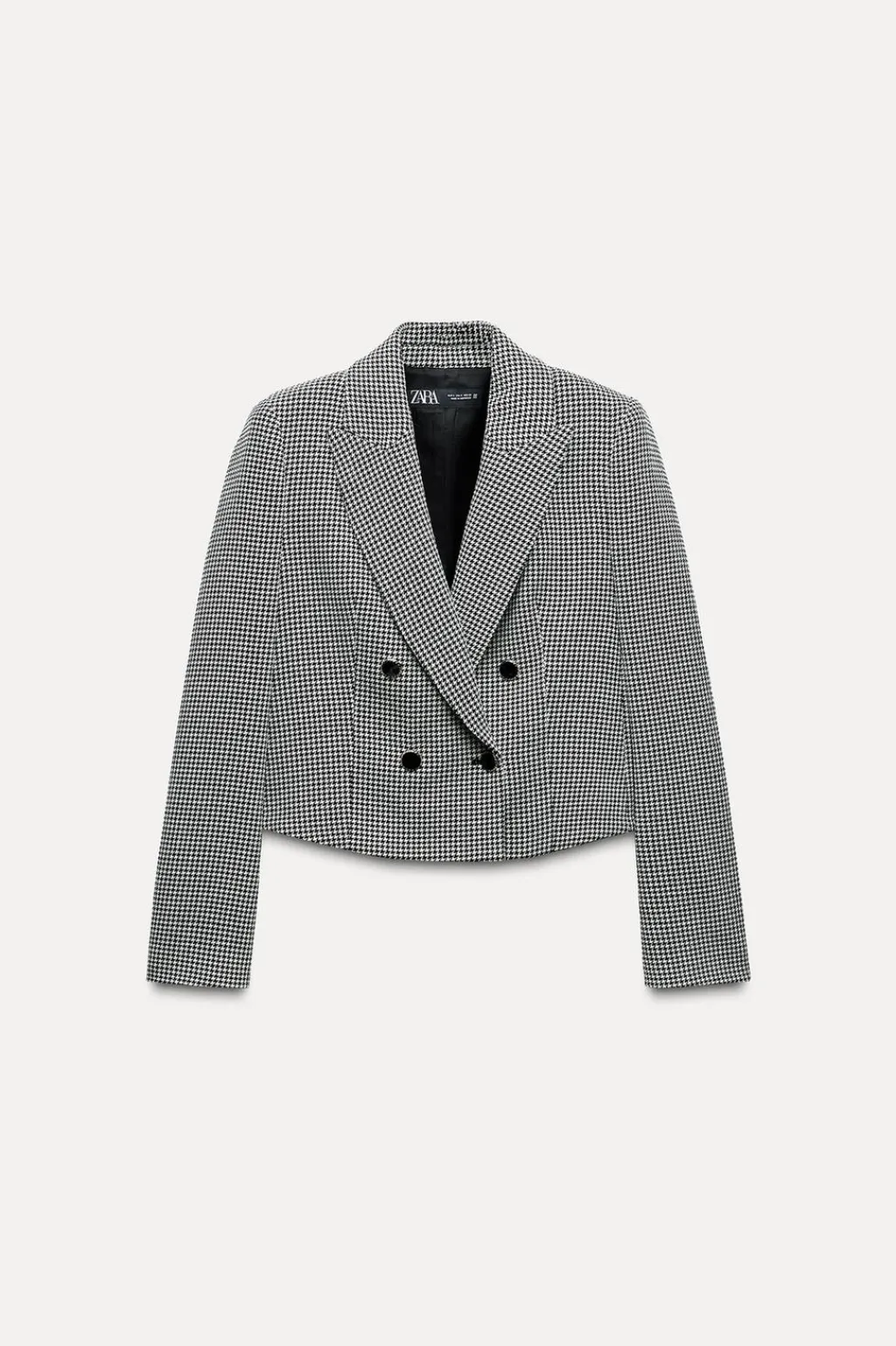 Best BLAZER CORTA PATA DE GALLO Mujer Blazers / Chalecos