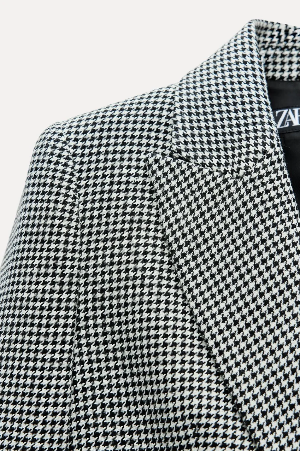 Best BLAZER CORTA PATA DE GALLO Mujer Blazers / Chalecos