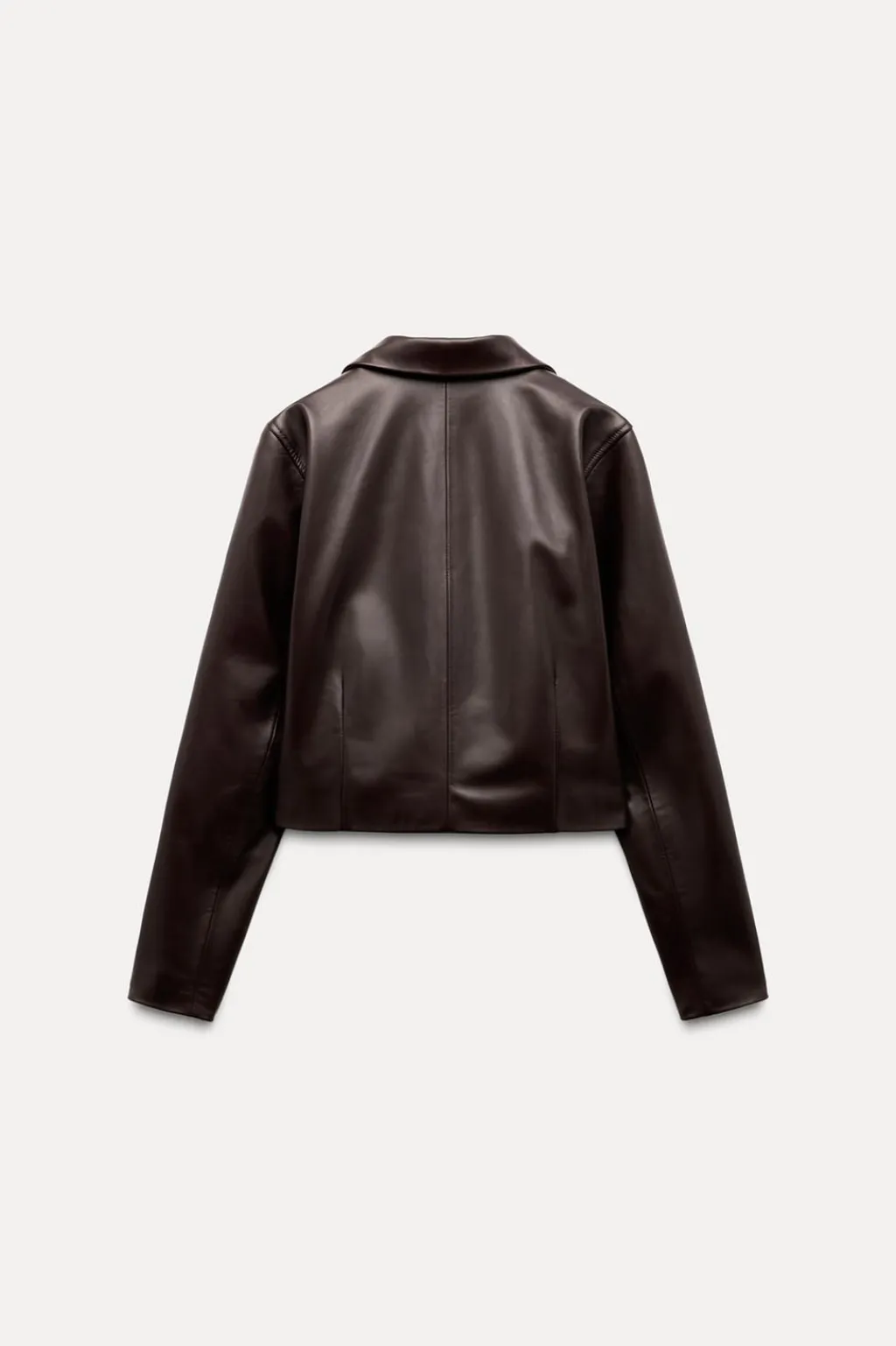 Best BLAZER CORTA PIEL 100% ZW COLLECTION Mujer Blazers / Chalecos