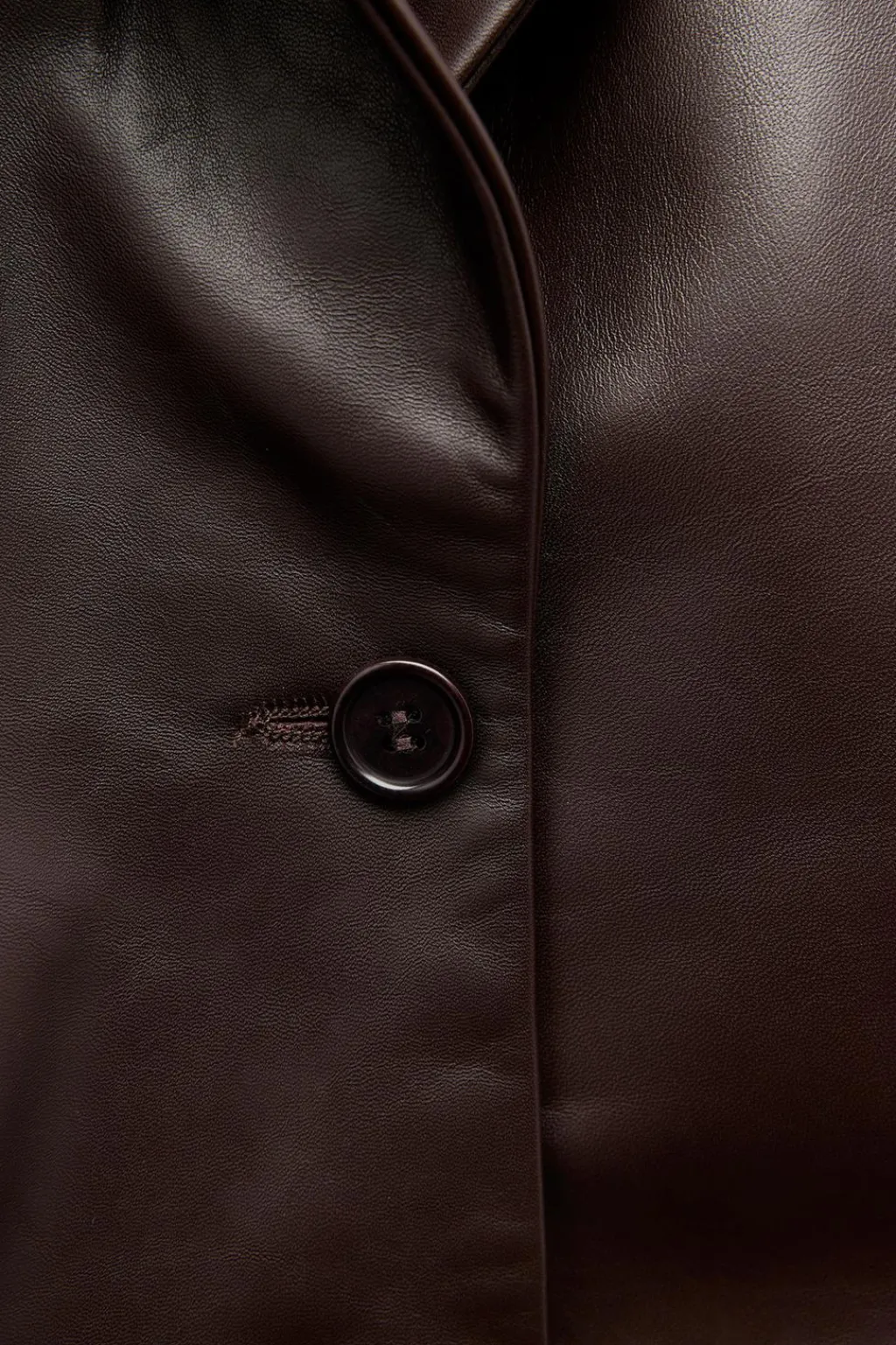 Best BLAZER CORTA PIEL 100% ZW COLLECTION Mujer Blazers / Chalecos