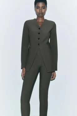 Best BLAZER CREPE BOLSILLOS Mujer Blazers / Chalecos