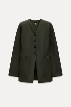 Best BLAZER CREPE BOLSILLOS Mujer Blazers / Chalecos